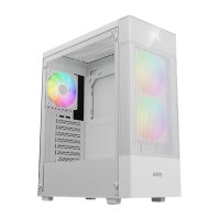 Gamdias AURA GC5 ELITE WH ARGB Mesh Mid-Tower ATX Gaming Casing